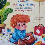 okładka książki Łukasz ratuje misia.