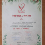 podziękowanie